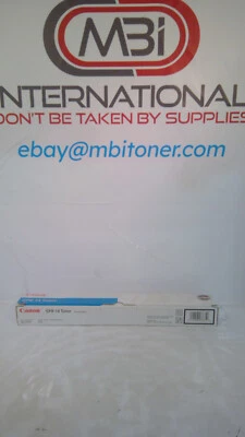 Genuine Canon GPR-14 iR C6800/C5870 Cyan Toner Cartridge 8650A003, 8650A003AA - Image 1 of 4