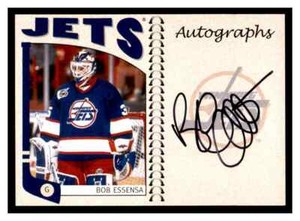 2004-05 ITG Franchises Canadian Autographs #BES Bob Essensa Auto (ref 74983)