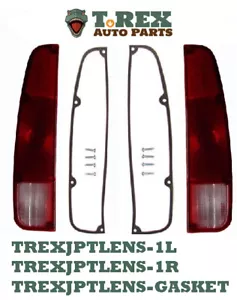 1973 1/2-1988 Jeep J-truck left & right tail light lens, gaskets and 8 screws. - Picture 1 of 1
