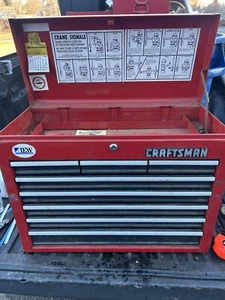 Craftsman 8 Drawer Toolbox, Top Box, Vintage  - Picture 1 of 18
