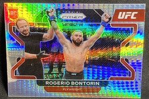 Rogerio Bontorin RC #30 Hyper Prizm Rookie MMA 2022 Panini Prizm UFC