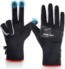 Seuroint Winter Gloves Thermal-touchscreen-windproof-gloves, Medium