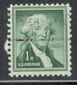 Sc # 1031 ~ 1 cent Liberty Issue, Washington, Precancel - Picture 1 of 1