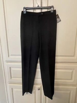 Pantalones de vestir negros para mujer STONEBRIDGE - talla 6P Foto 1 de 4