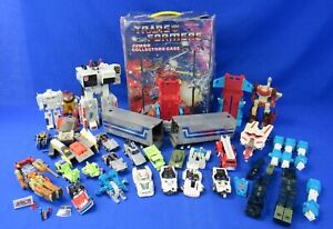 Big Lot Vintage 1980's G1 Transformers Toys Hasbro for Parts and Repair