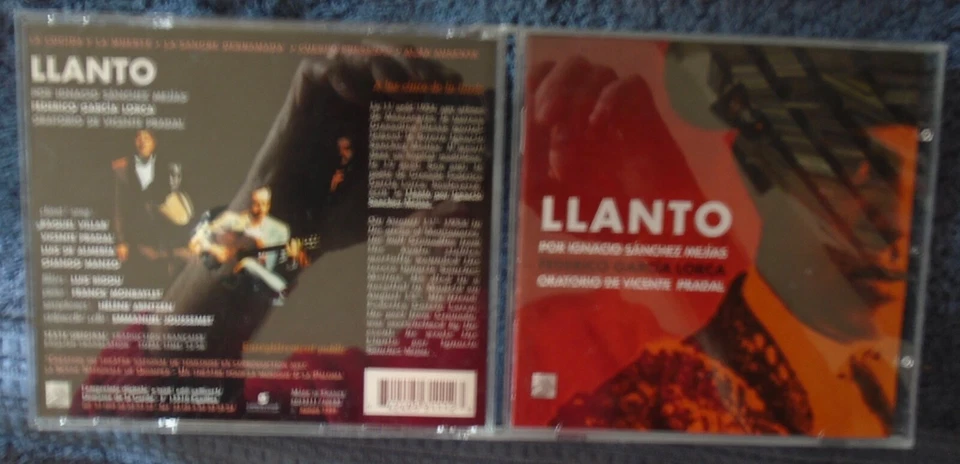 Vicente Pradal – Llanto Por Ignacio Sanchez Mejias CD FREE SHIP Foto 1 de 1