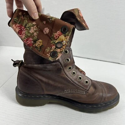 Bota izquierda Dr Martens REEMPLAZO o AMPUTADO TALLA 11L Triumph 1914!¡ZAPATO ÚNICO! Foto 1 de 4