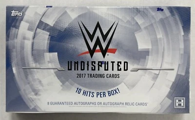2017 Topps WWE Undisputed Factory Sealed Hobby Unopened Wrestling Box - Image 1 of 4