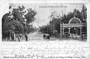 Postal Alemania Viena Viena Cancelar 1898 - Imagen 1 de 1