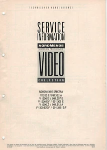 Service Manual #047-Nordmende V1200 V1300 991.307 991.308 991.312 991.315 - Bild 1 von 1