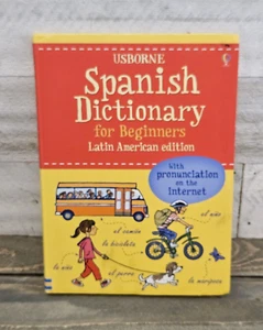 NEW Spanish Dictionary for Beginners Latin American Edition Internet Links - Picture 1 of 4