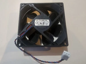 HP / DELL Desktop Computer Case Fan Rear - Model DSB0912M 3-PIN Connector - Picture 1 of 1