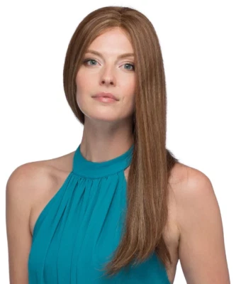 Peluca de cabello humano Estetica 100 % Remi Victoria (rubio dorado y/o marrón claro) Foto 1 de 2