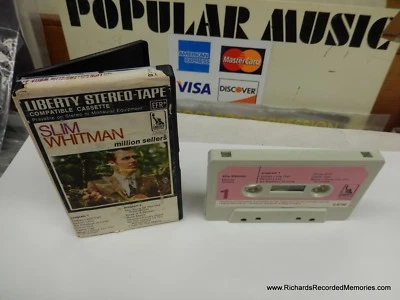 Slim Whitman Million Sellers Country Cassette Tape Liberty Rare Edition CS USA - Image 1 of 4