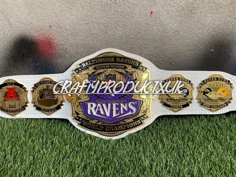 Baltimore Ravens NFL Championship Belt Cover