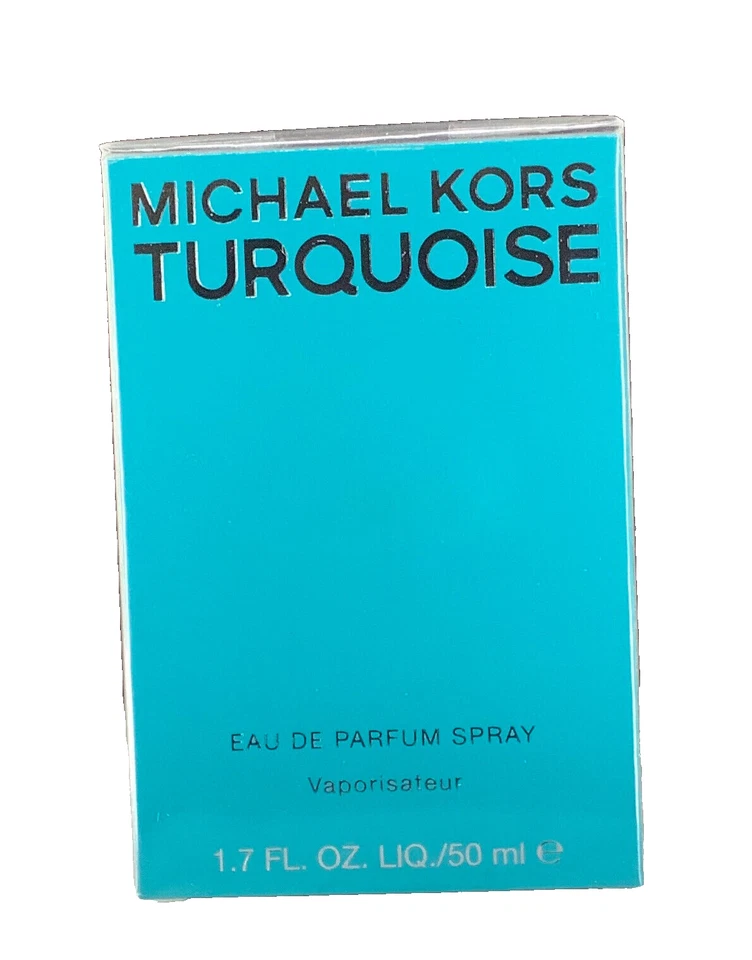 Michael Kors Turquesa Eau De Parfum Spray Vaporizador Floral Fresco 1.7 OZ NUEVO EN CAJA Foto 1 de 4