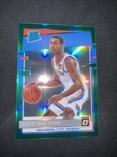 2020-21 Donruss Optic Theo Maledon Green /5 Rated Rookie Card RC #184 SP Hornets