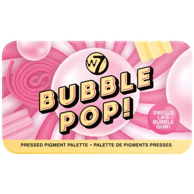 W7 Cosmetics Bubble Pop - Pressed Pigment 8 Colour Neutral Eyeshadow Palette - Image 1 of 3