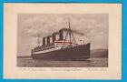 Original Postcard Cunard Line R.M.S. AQUITANIA Britains Largest Liner
