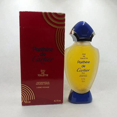 PANTHERE DE CARTIER DE PARFUMS CARTIER EDT SPRAY 125 ML/4,2 FL OZ. VINTAGE (D)  Foto 1 de 2