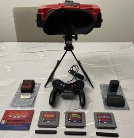 Nintendo Virtual Boy Plus Games  (Both Lens Soldered)