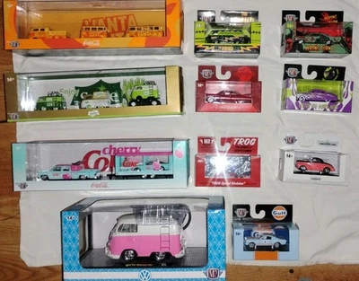 Huge M2 Machines lot 4 Super Chase 4 Chase 11 Pc M2 Machines Soda Halloween More - Image 1 of 4