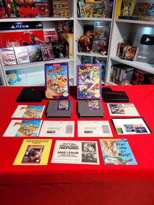 Ducktales CIB+ & Ducktales 2 CIB++ with Registrations! Authentic! NES - Image 1 of 4