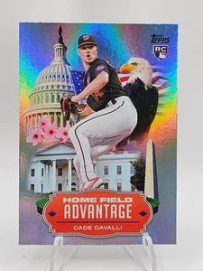 2023 Topps Update CADE CAVALLI Home Field Advantage HFA Rookie #HA-30 Nationals - Bild 1 von 2