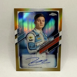 2021 Topps Formula 1 #62 Lirim Zendeli Gold /50 Auto - Short Print - Rare Card - Picture 1 of 3