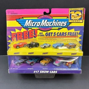 Micro Machines by Galoob #17 Showcars + 5 kostenlose Bonusautos Vintage 1996 NIP LESEN - Bild 1 von 17