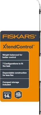Fiskars XtendControl раздвижная обрезка деревьев (14 футов), регулируемый триммер для ветвей с - Изображение 1 из 4