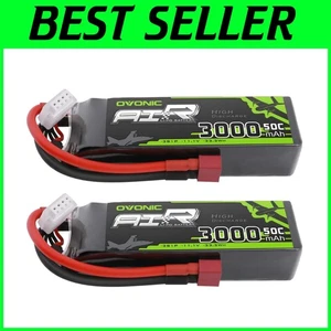 2x 3S Lipo Battery Set 3000mAh 11.1V with T Connector - Picture 1 of 8