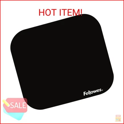 Fellowes Mouse Pad - Black - Image 1 of 2