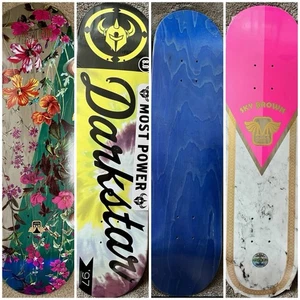 Pick Any 2 Decks ~ Skateboard Decks~ Monarch Project Darkstar Enjoi Blank - Picture 1 of 5