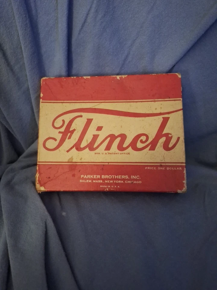 Parker Brothers Vintage Flinch Card Game 1938 - Image 1 of 3