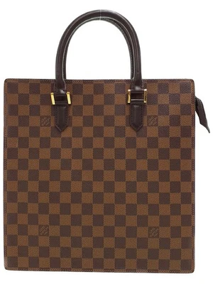 Louis Vuitton Damier Venice N51145 Tote Bag Damier Canvas Ébene Orange #T1192 - Image 1 of 4