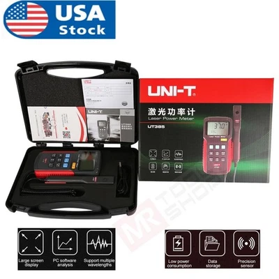 UNI-T UT385 Laser Power Meter Tester Analyzer Wavelength Preset Options 39.99mW - Image 1 of 4