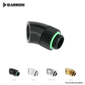 Barrow G1/4" 45 Degree Elbow Fitting Connector TWT45-B01 - Imagen 1 de 5