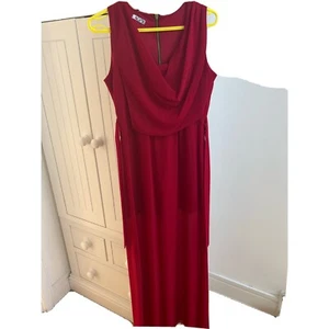 TFNC red maxi dress size M - Picture 1 of 4
