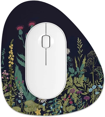 Small Mouse Pad 6 X 7 Inch, Irregular Mini Mouse Pad with Non-Slip Rubber Base, - Image 1 of 4