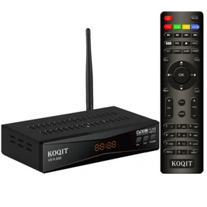 H.265 FTA Satellite Receiver FHD Decoder DVB-S2 Sat Finder Mirroring Cast TV Box - Picture 1 of 10