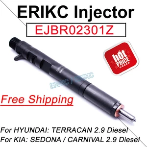 EJBR02301Z Diesel Injector For Kia Carnival Sedona Hyundai Terracan 2.9 CRDI - Picture 1 of 6