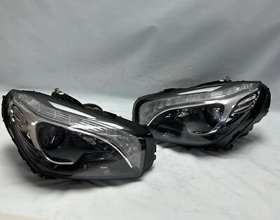Mercedes Benz SL500 W231 Xenon left & Right 2pcs Headlights EU 2014 2015 2016 - Image 1 of 4