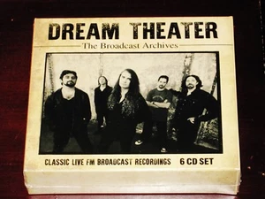 Dream Theater: The Broadcast Archives - Classic Live FM 6 CD Box Set 2019 NEW - Picture 1 of 3