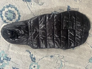NEW Hotel Doggy Glacier Parka Thinsulate Dog Winter Coat Black Hood Size Large - Picture 1 of 5
