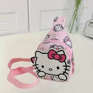 Sanrio Mini Borsa a Tracolla Hello Kitty Kuromi Regalo Bambini Zaino Scuola Regalo Natale - Foto 1 di 4