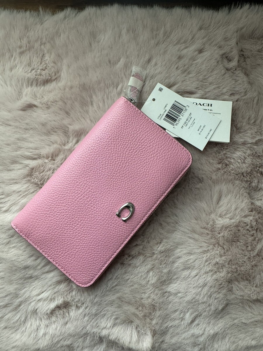 Coach Patent Leather Zip-Around Wallets for Women for sale