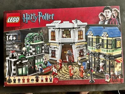 LEGO Harry Potter: Diagon Alley (10217) NIB Sealed Set; Box slightly damaged - Image 1 of 4