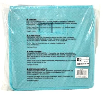 Juego de contenedores de almacenamiento de juguetes plegables de 2 piezas - RiverRidge (elige el color) Foto 1 de 4