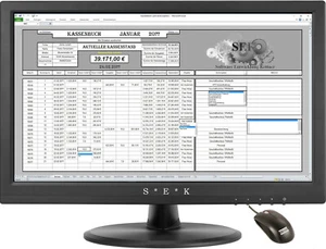 Digitales Kassenbuch Einnahmen  Ausgaben Excel Cash book Software Kassenbilanz - Bild 1 von 6